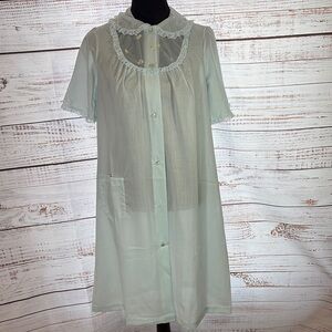 Komar‎ women’s Light Blue Sheer Robe size M